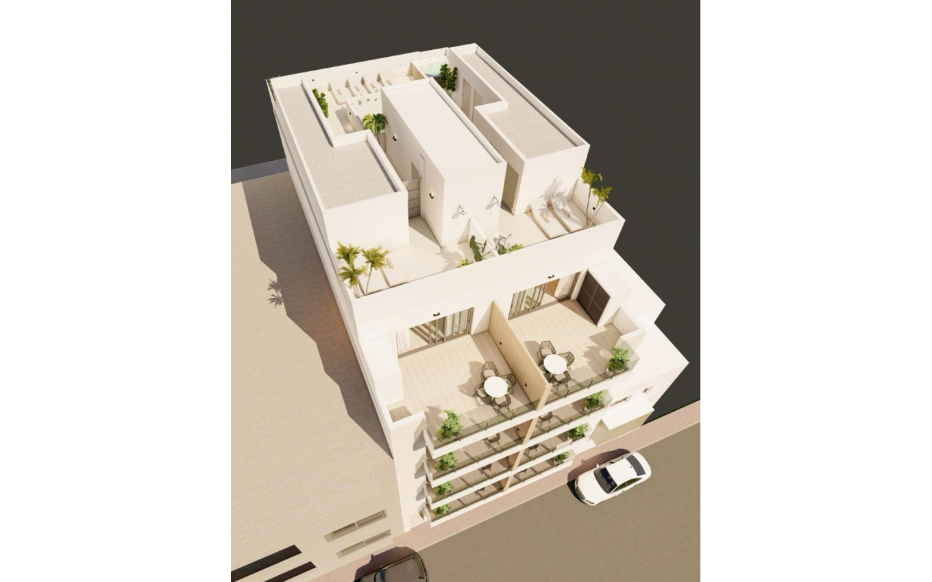 Nieuwbouw - Appartement - Guardamar del Segura - Pueblo