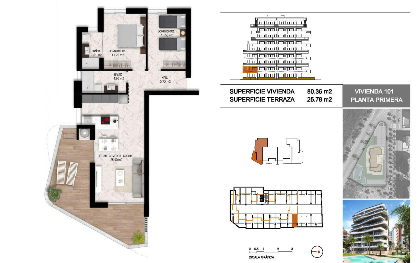 Nieuwbouw - Appartement - Guardamar del Segura - PUERTO