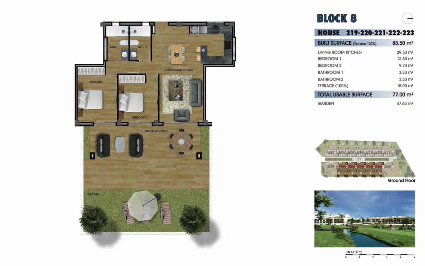 Nieuwbouw - Appartement - Los Alcázares - La Serena Golf