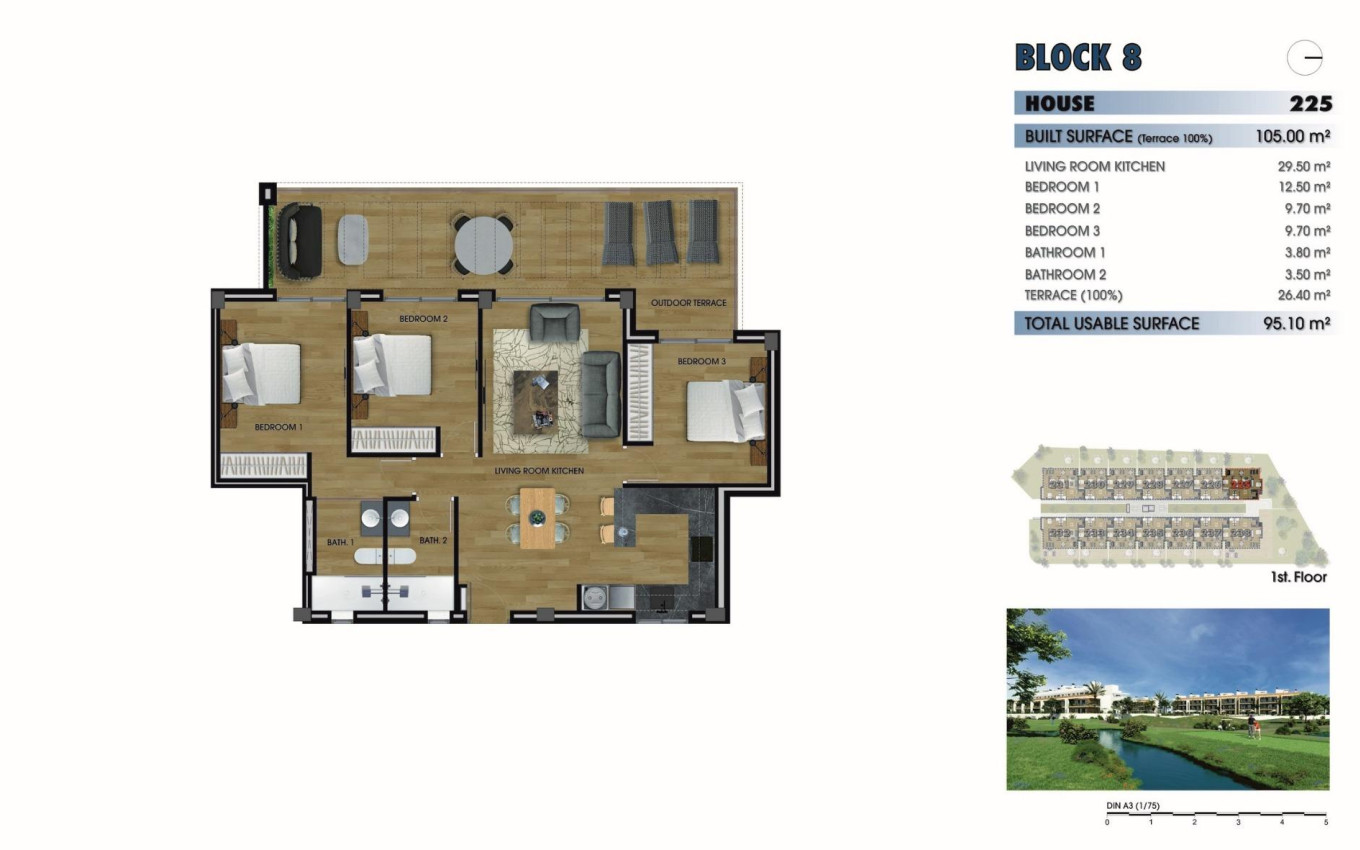 Nieuwbouw - Appartement - Los Alcázares - La Serena Golf