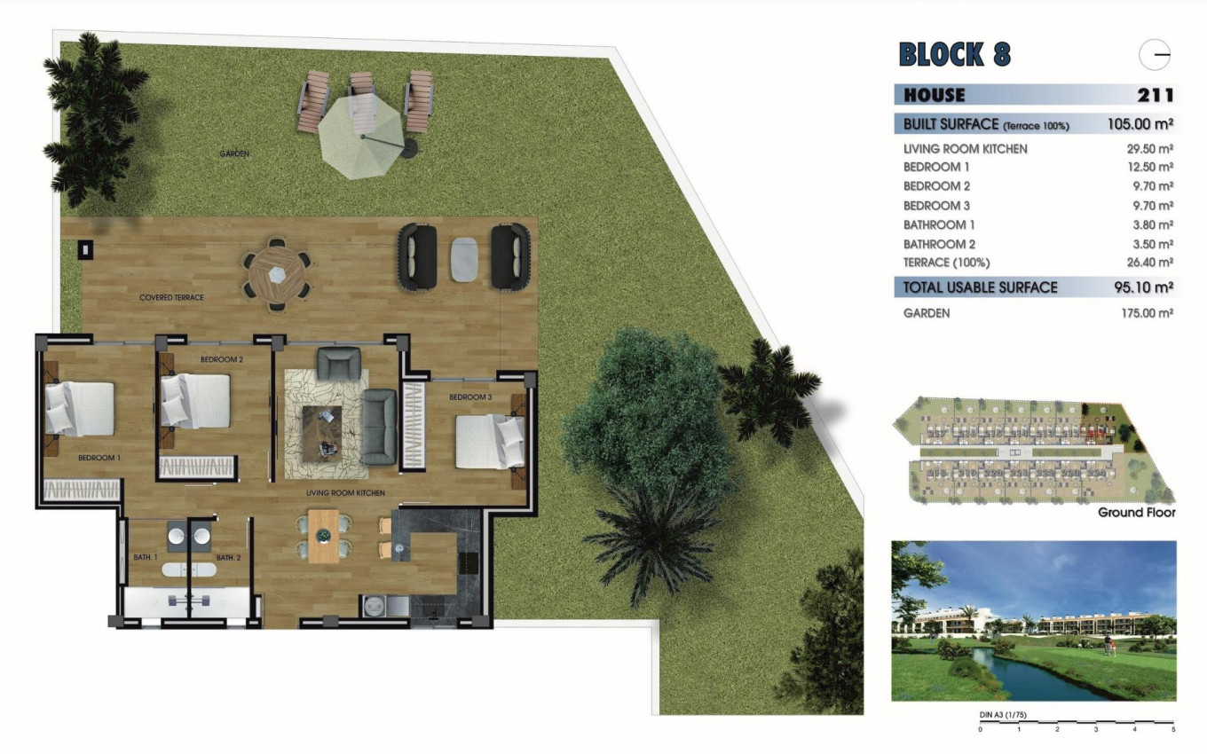 Nieuwbouw - Appartement - Los Alcázares - La Serena Golf