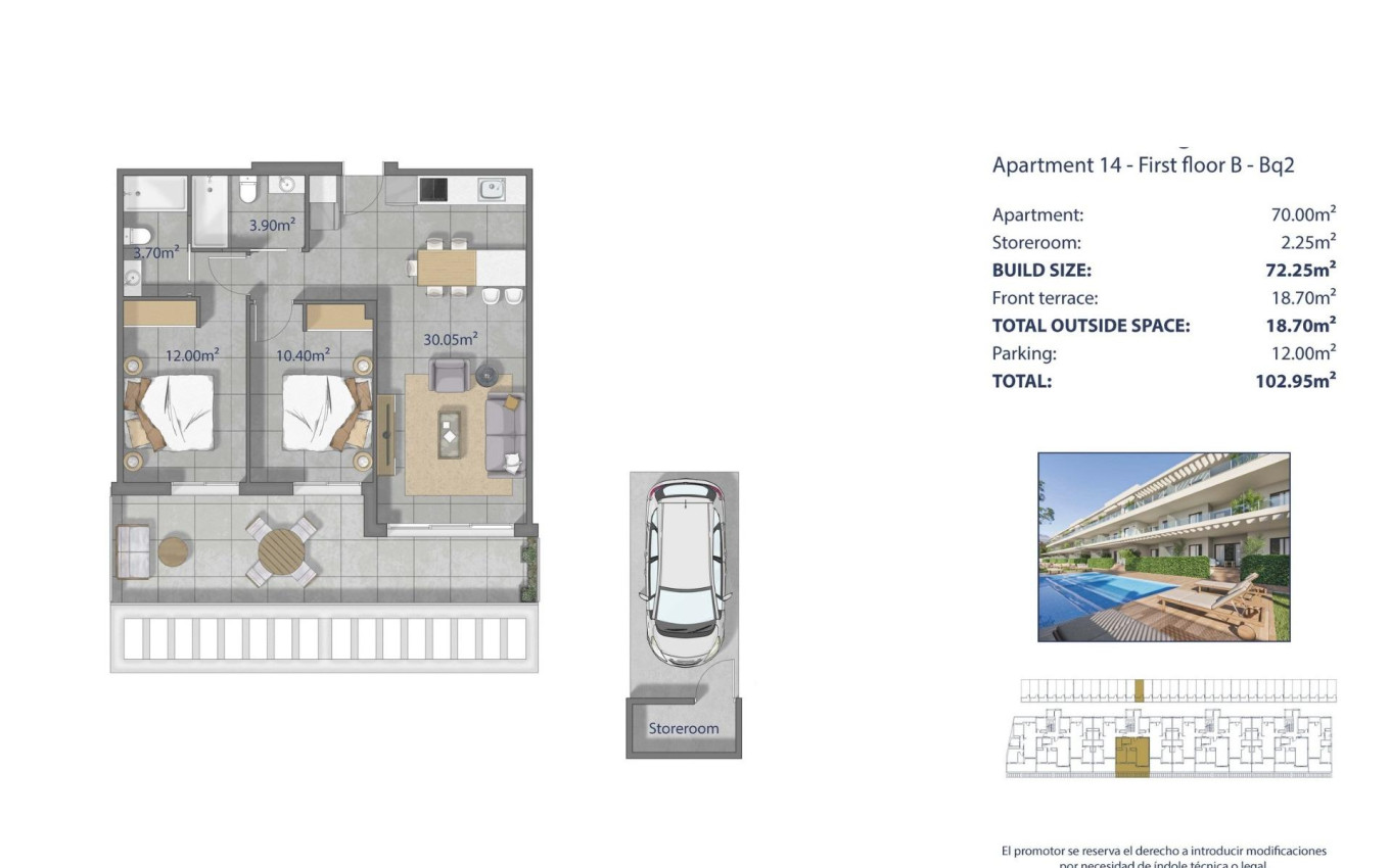 Nieuwbouw - Appartement - Los Alcázares - Los Narejos