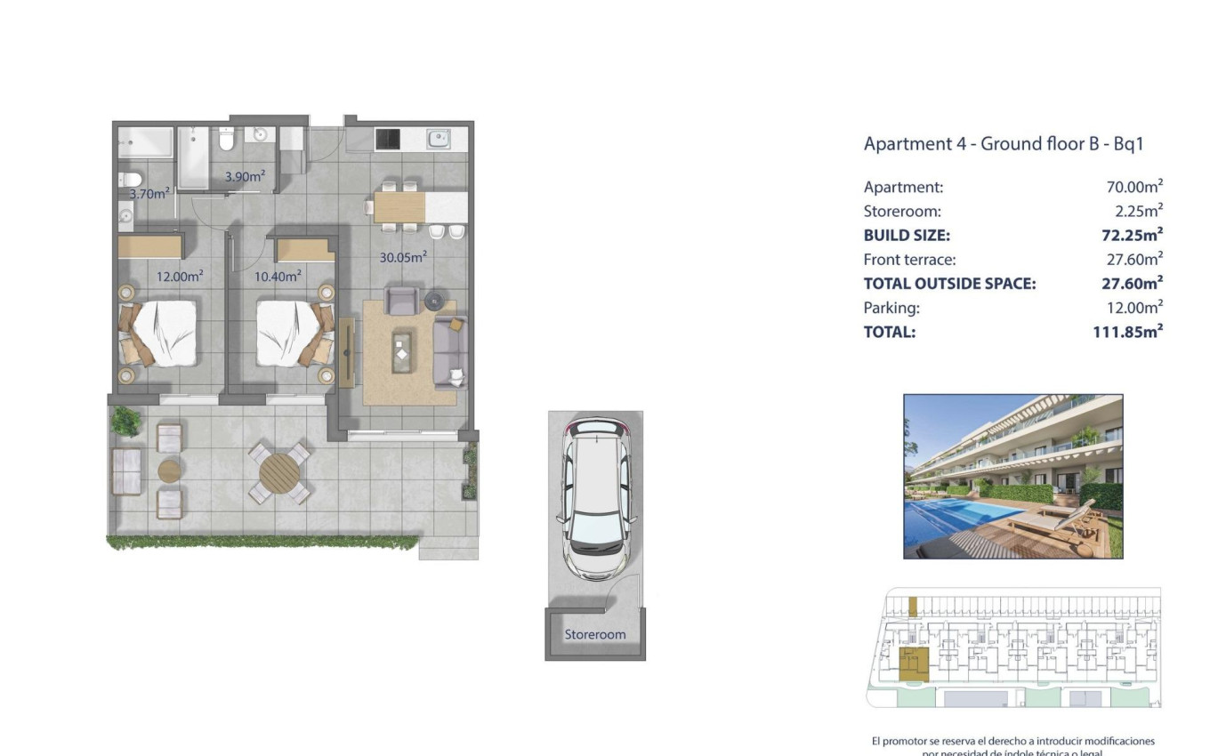 Nieuwbouw - Appartement - Los Alcázares - Los Narejos