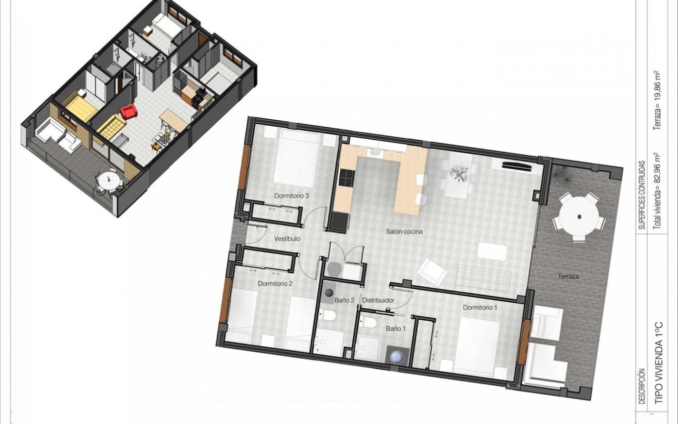 Nieuwbouw - Appartement - Los Alcázares - Plaza 525