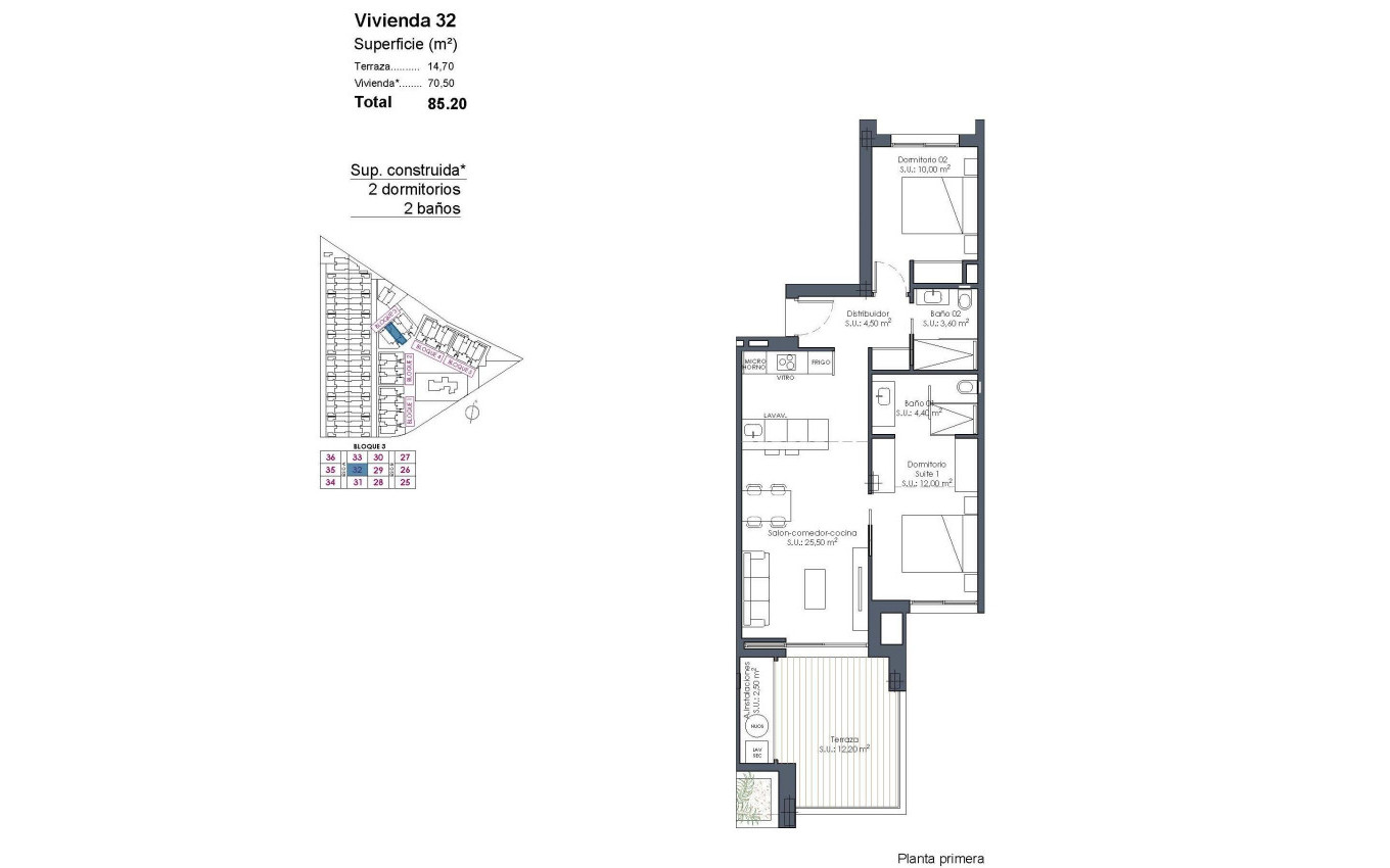 Nieuwbouw - Appartement - Los Alcázares - Serena Golf