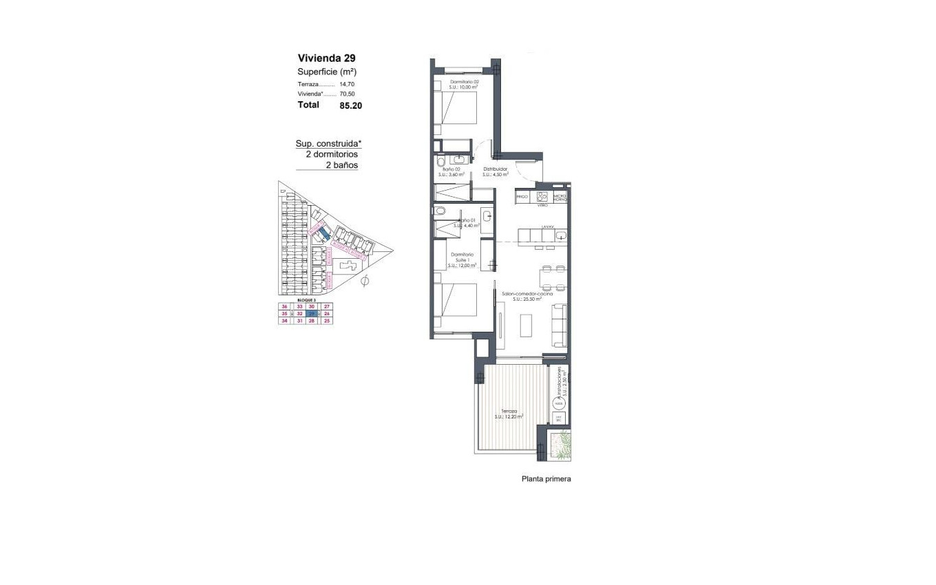 Nieuwbouw - Appartement - Los Alcázares - Serena Golf