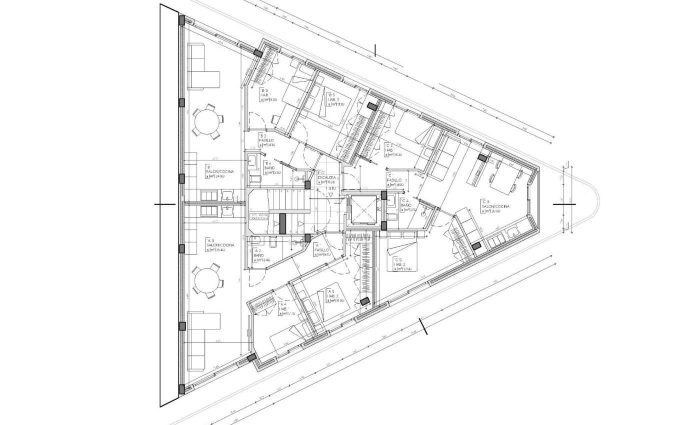 Nieuwbouw - Appartement - Mazarron - pueblo
