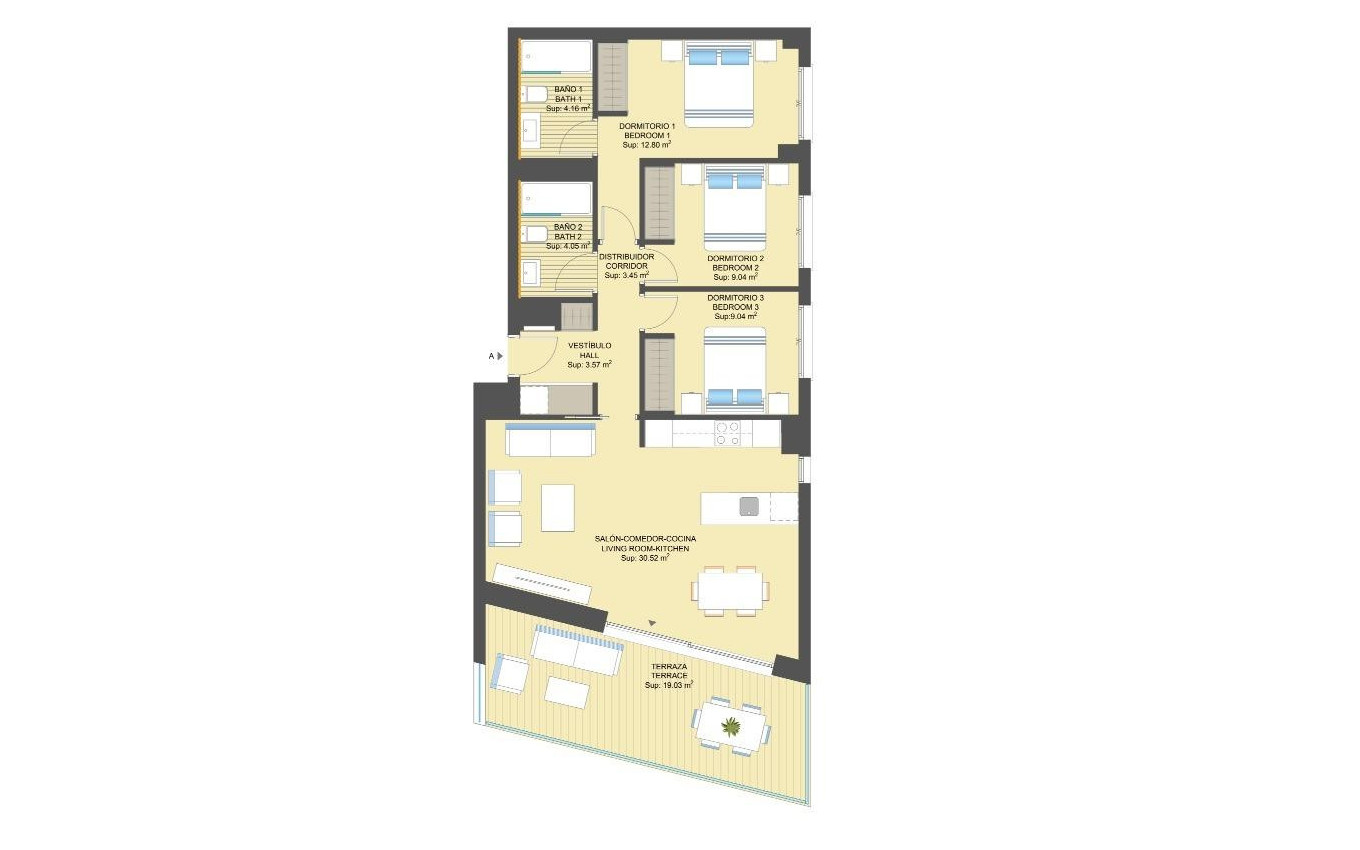 Nieuwbouw - Appartement - Orihuela Costa - Campoamor