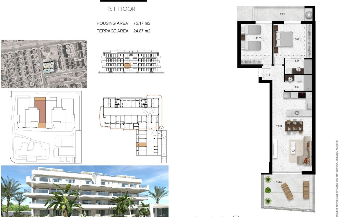 Nieuwbouw - Appartement - Orihuela Costa - Lomas de Cabo Roig