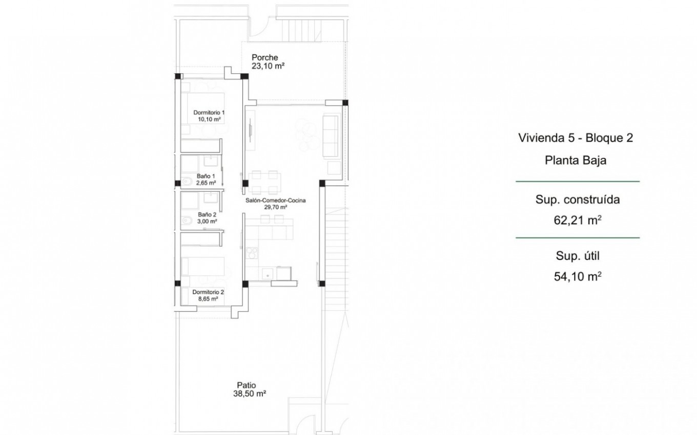 Nieuwbouw - Appartement - Orihuela Costa - PAU 26