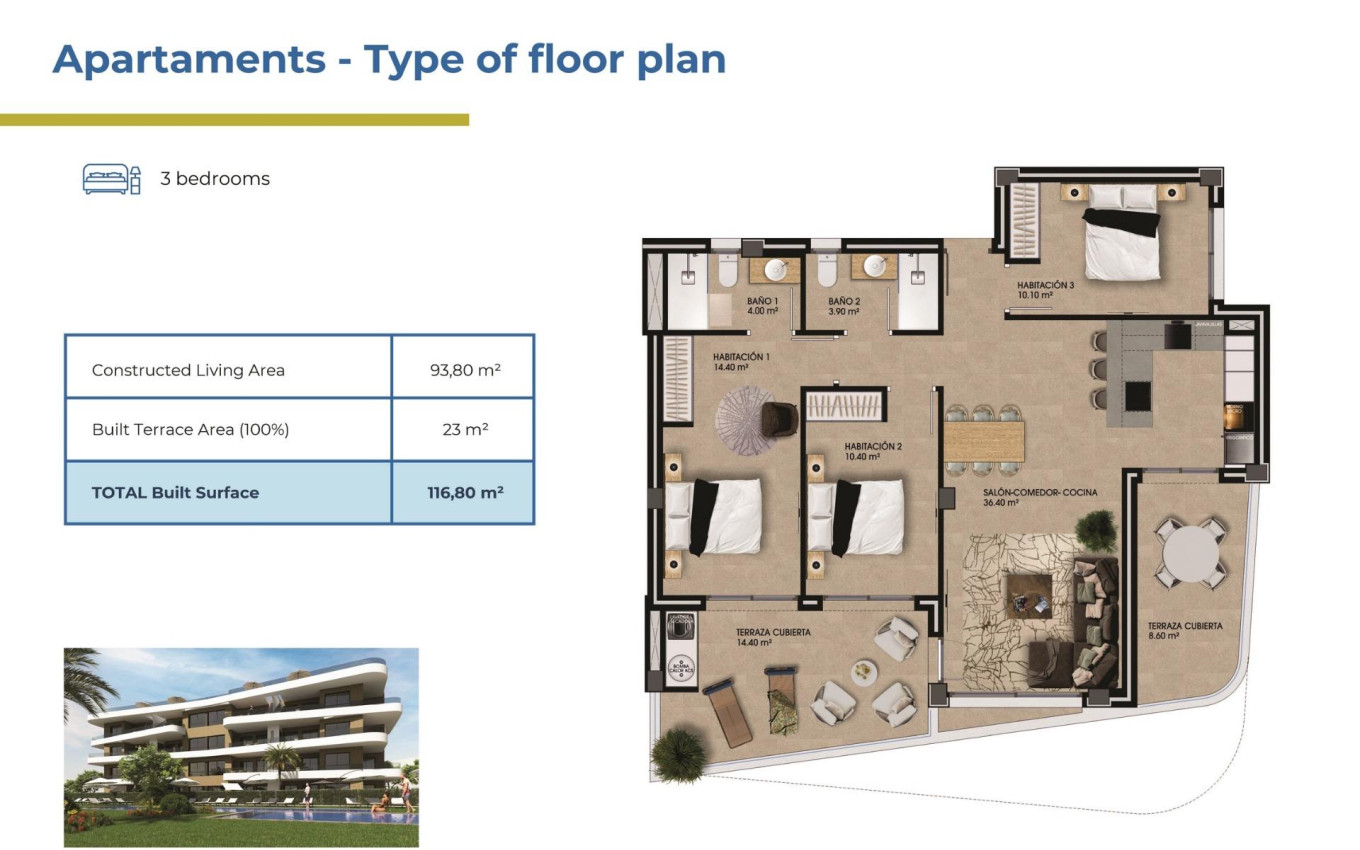 Nieuwbouw - Appartement - Orihuela Costa - Punta Prima