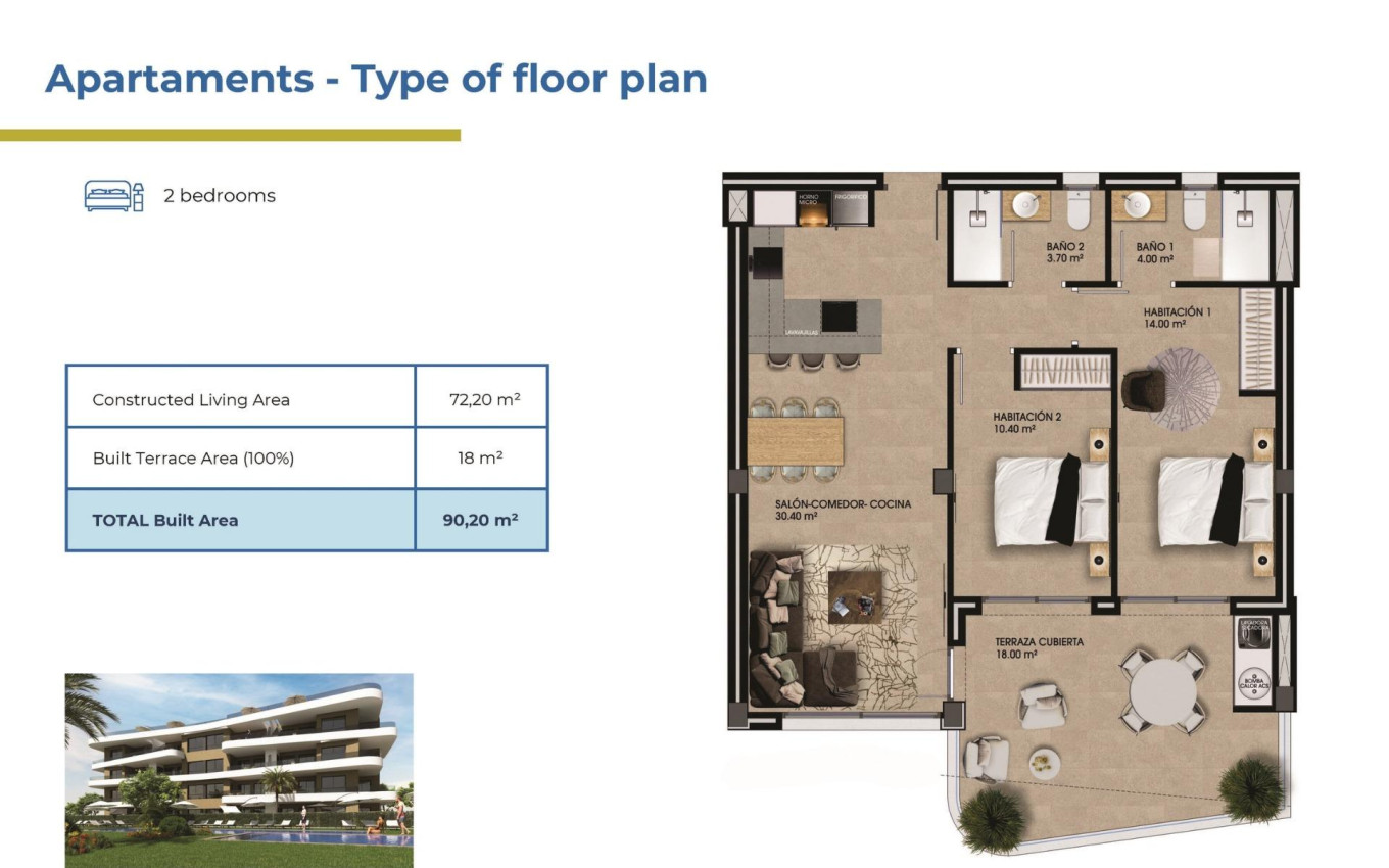 Nieuwbouw - Appartement - Orihuela Costa - Punta Prima