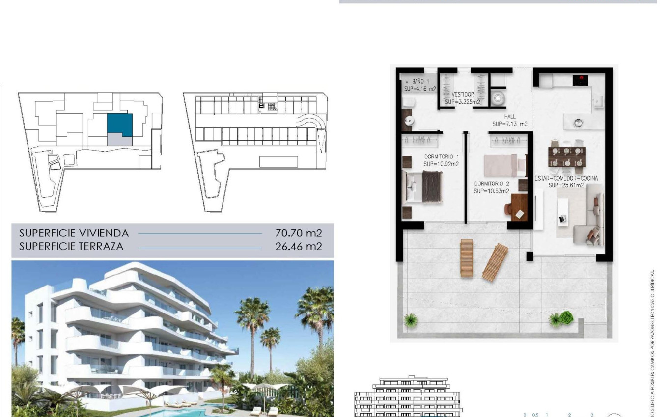 Nieuwbouw - Appartement - Pilar de la Horadada - Mil Palmeras