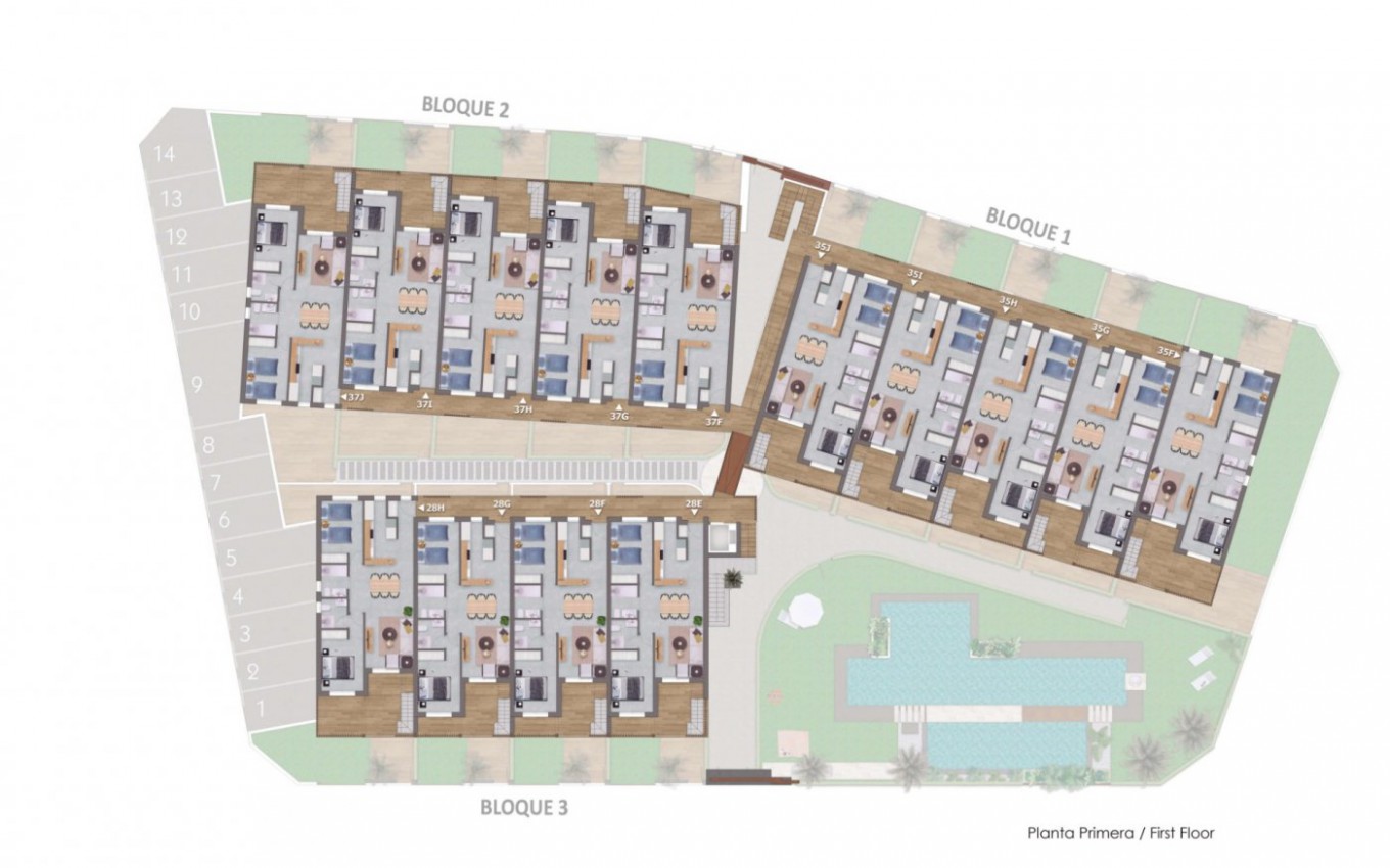 Nieuwbouw - Appartement - Pilar de la Horadada - PILAR DE LA HORADADA