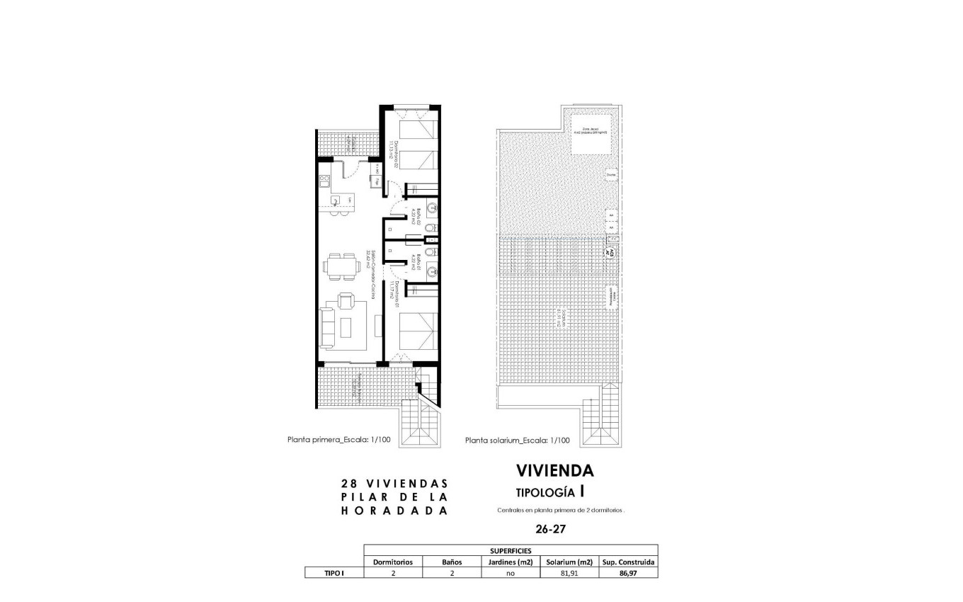 Nieuwbouw - Appartement - Pilar de la Horadada - pueblo