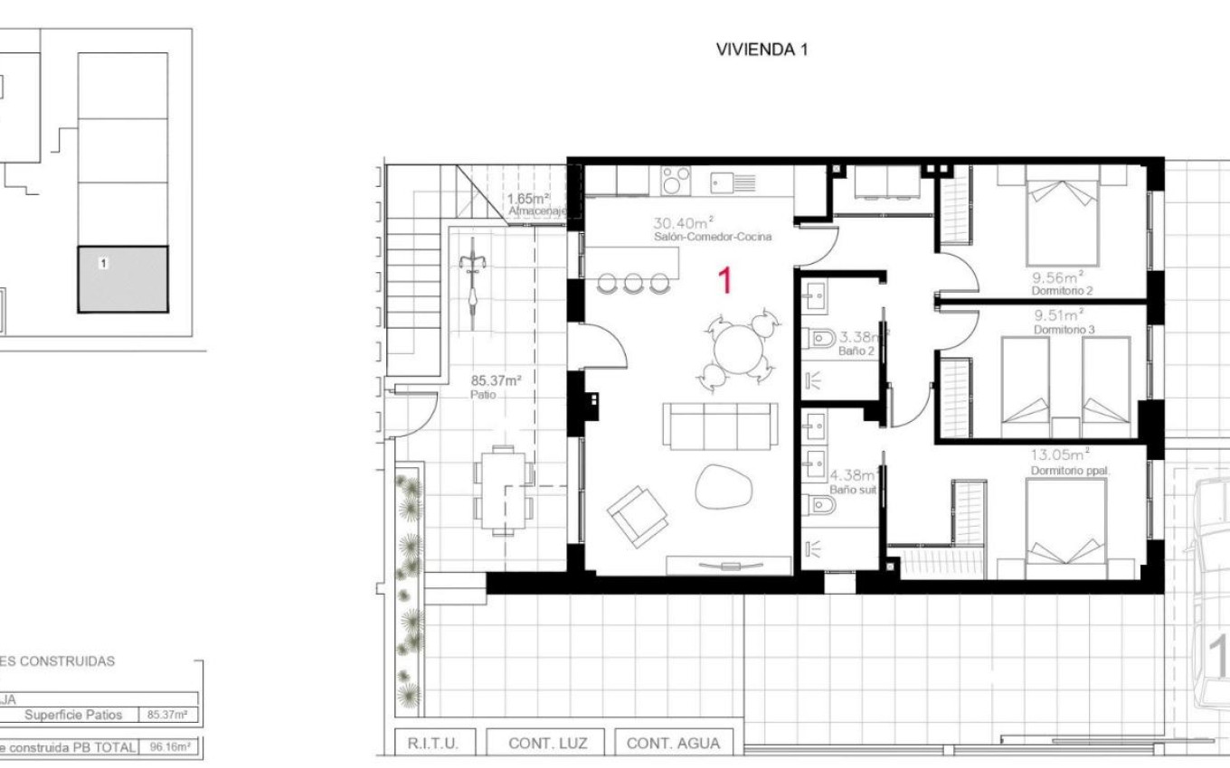 Nieuwbouw - Appartement - Pilar de la Horadada - pueblo
