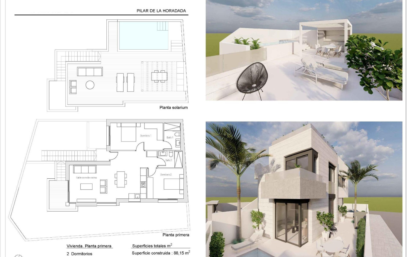 Nieuwbouw - Appartement - Pilar de la Horadada - pueblo