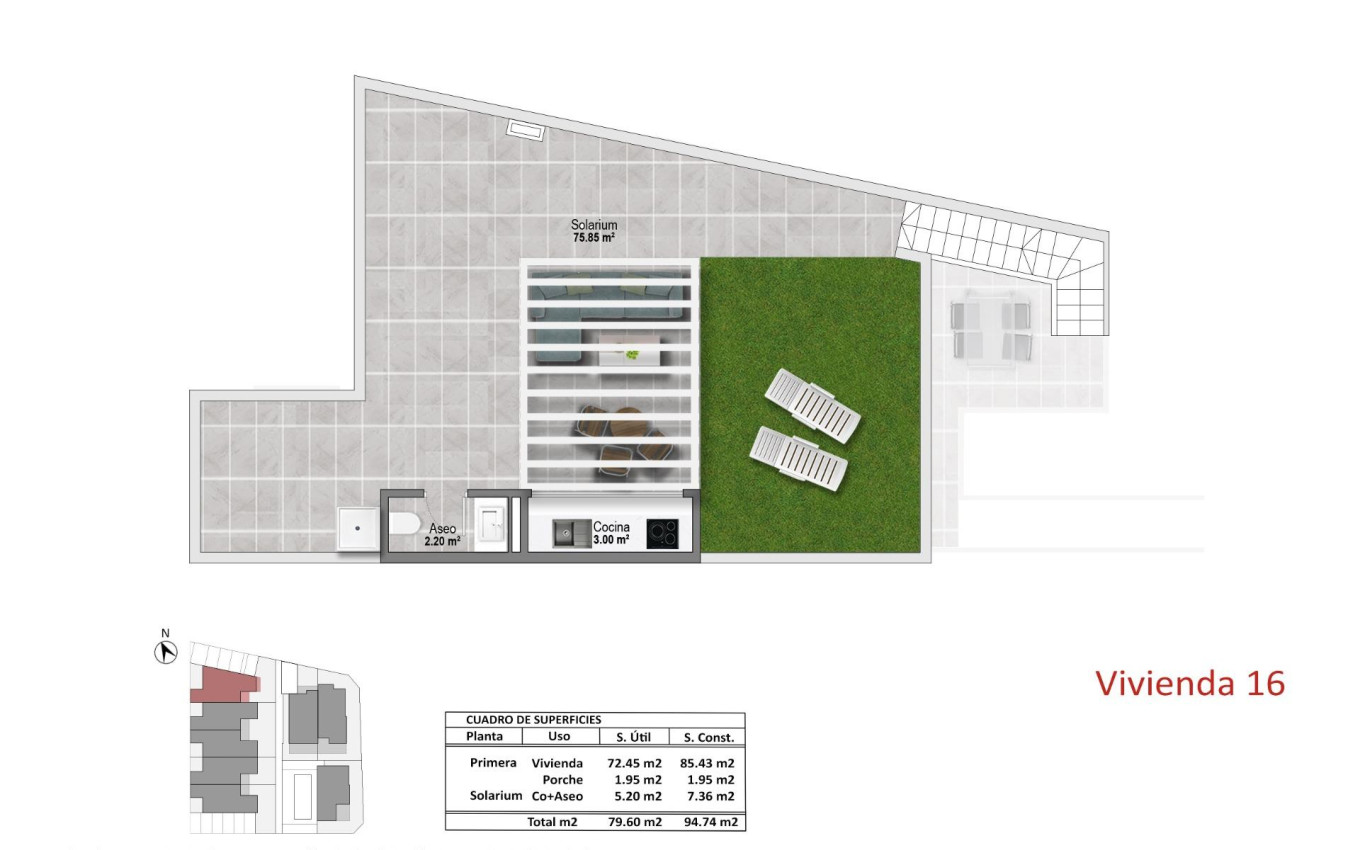 Nieuwbouw - Appartement - Pilar de la Horadada - pueblo