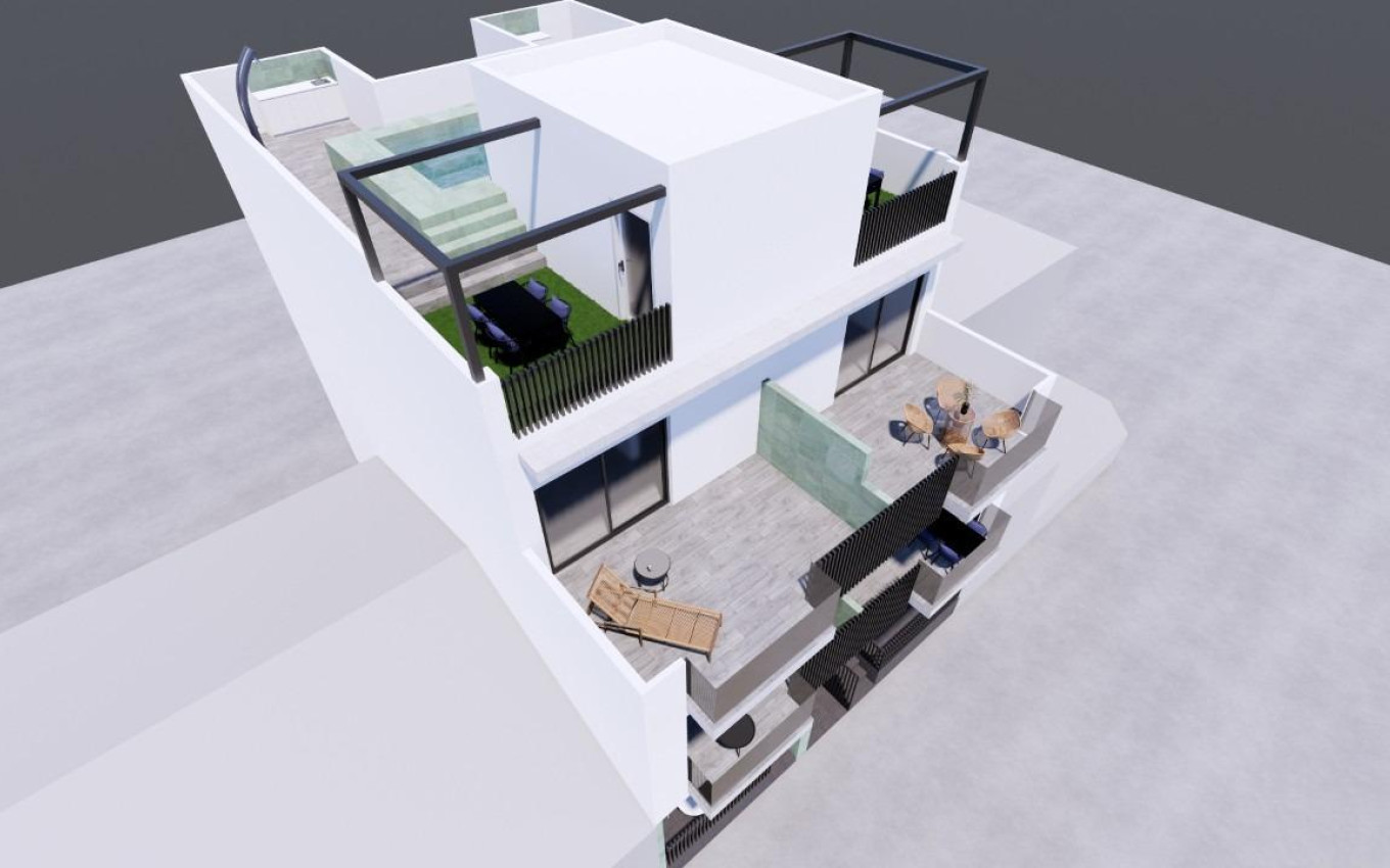 Nieuwbouw - Appartement - Pilar de la Horadada - Torre De La Horadada