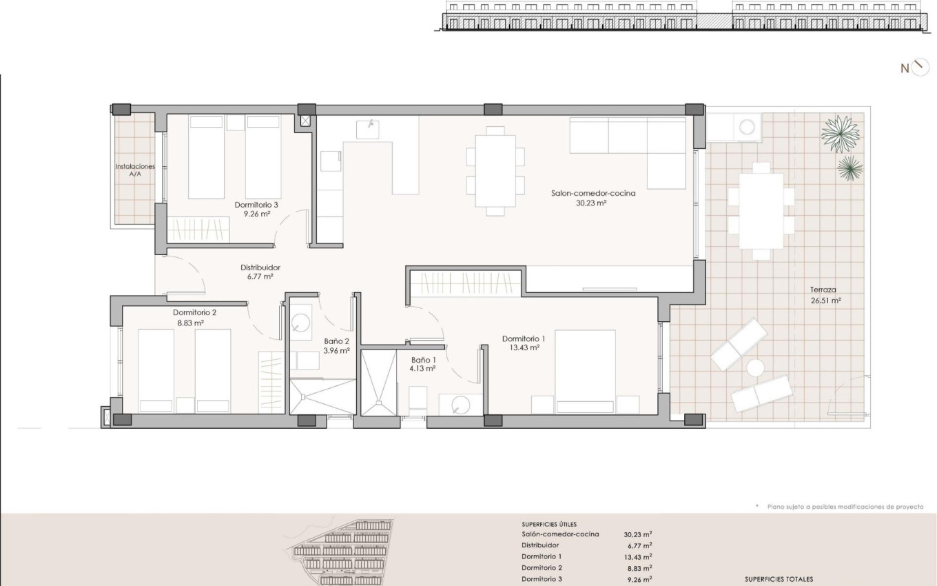 Nieuwbouw - Appartement - Pulpi - Aguilón Golf