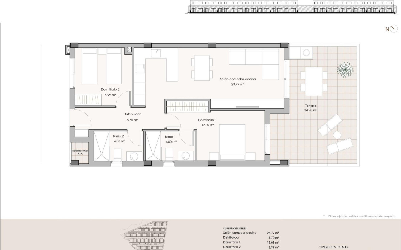 Nieuwbouw - Appartement - Pulpi - Aguilón Golf