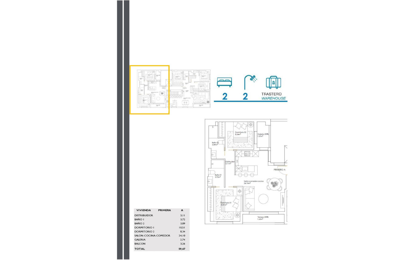 Nieuwbouw - Appartement - San Javier - Santiago de la Ribera