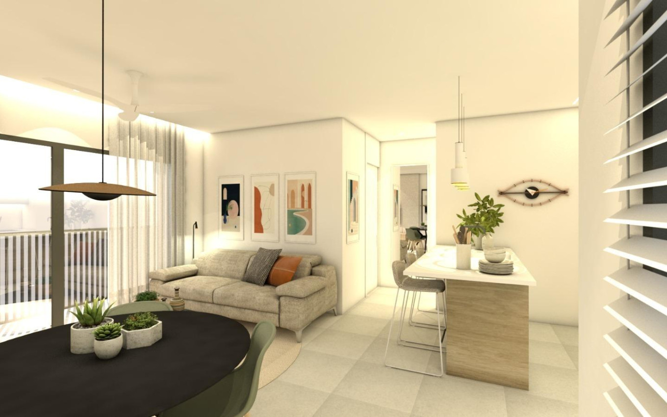 Nieuwbouw - Appartement - San Javier - Santiago de la Ribera