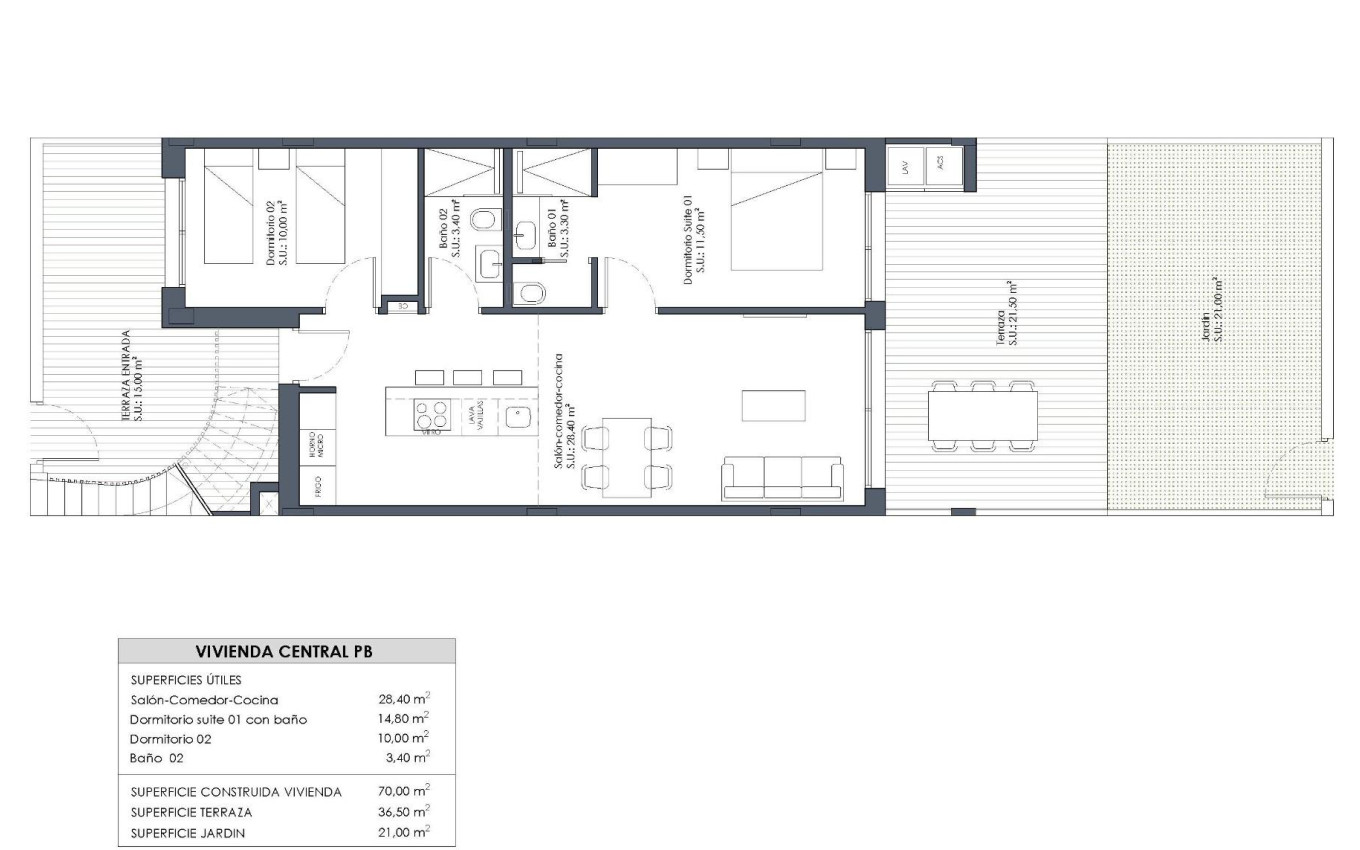 Nieuwbouw - Appartement - San Miguel de Salinas - Cerro del Sol