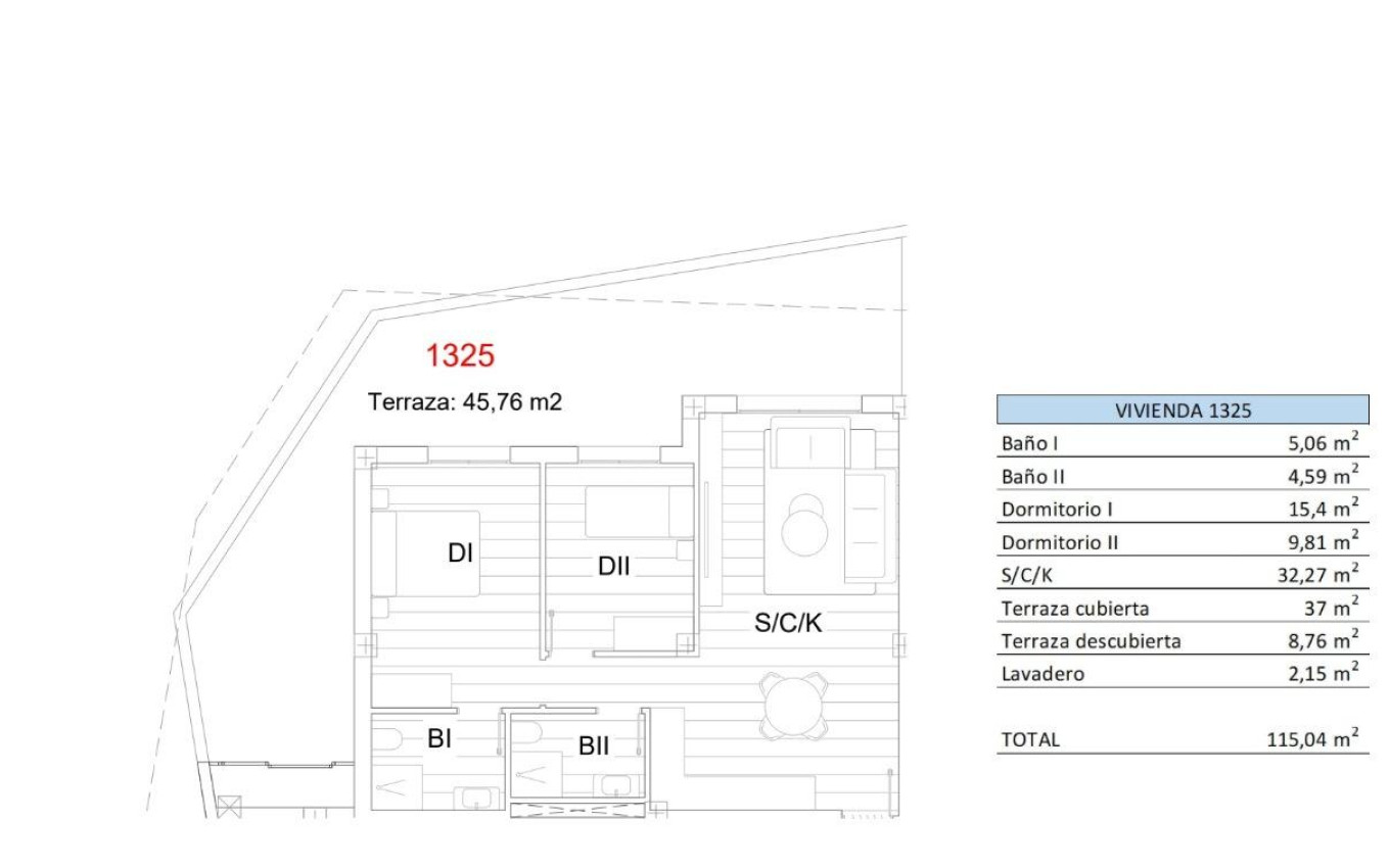 Nieuwbouw - Appartement - San Miguel de Salinas - Pueblo
