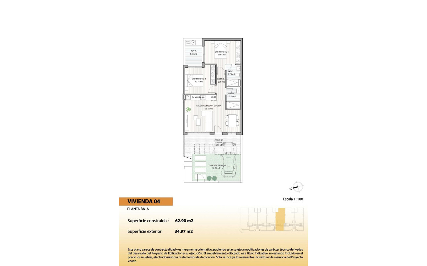 Nieuwbouw - Appartement - San Pedro del Pinatar - El salero