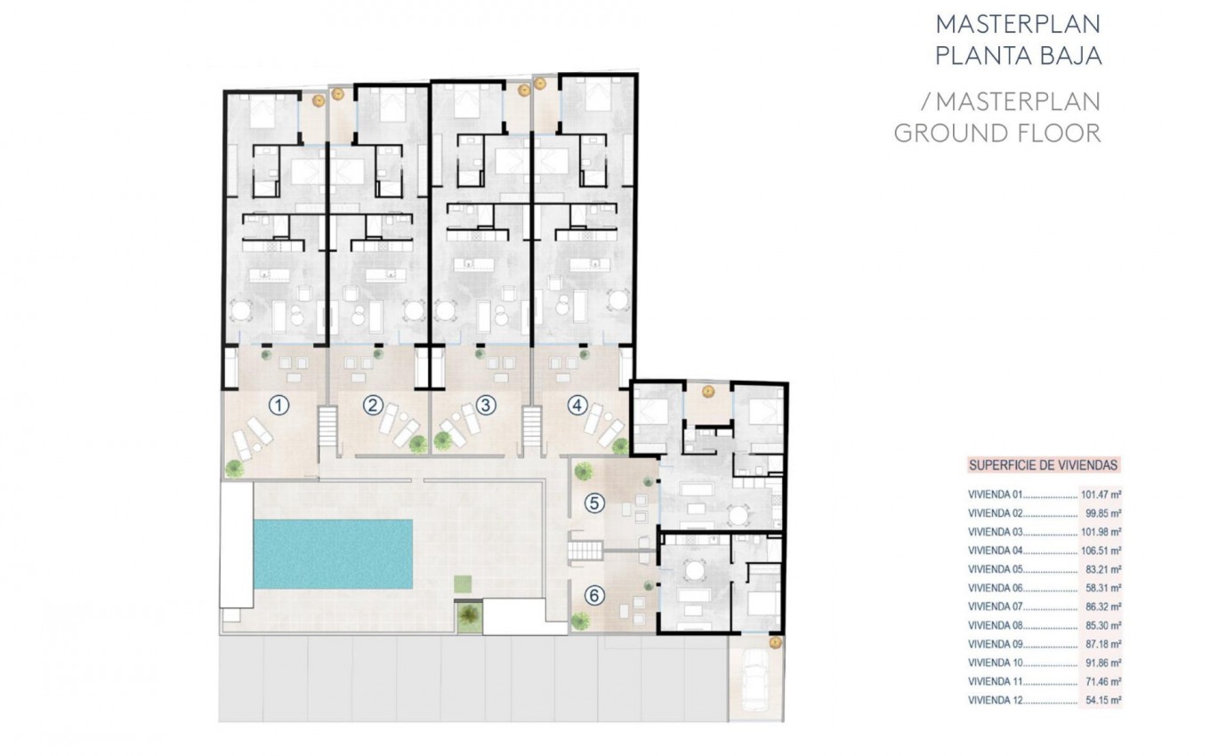 Nieuwbouw - Appartement - San Pedro del Pinatar - Las esperanzas