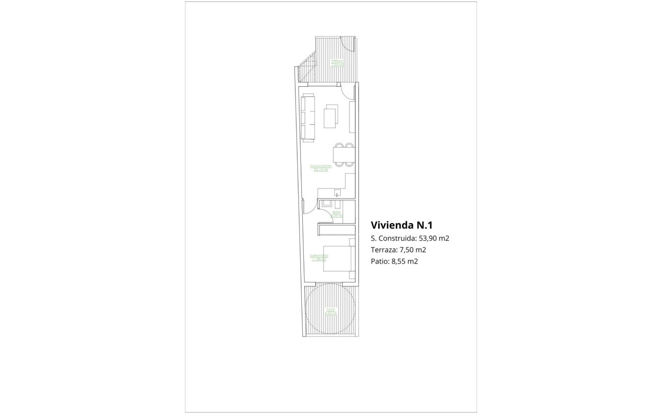 Nieuwbouw - Appartement - San Pedro del Pinatar - Los antolinos