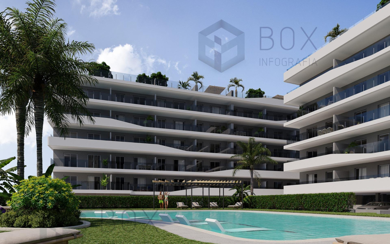 Nieuwbouw - Appartement - Santa Pola - Playa Tamarit