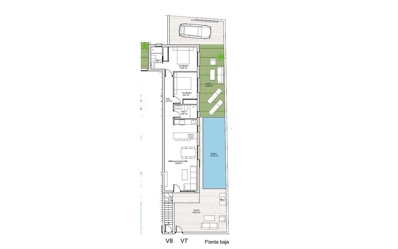 Nieuwbouw - Appartement - Santiago de la ribera - SANTIAGO DE LA RIBERA