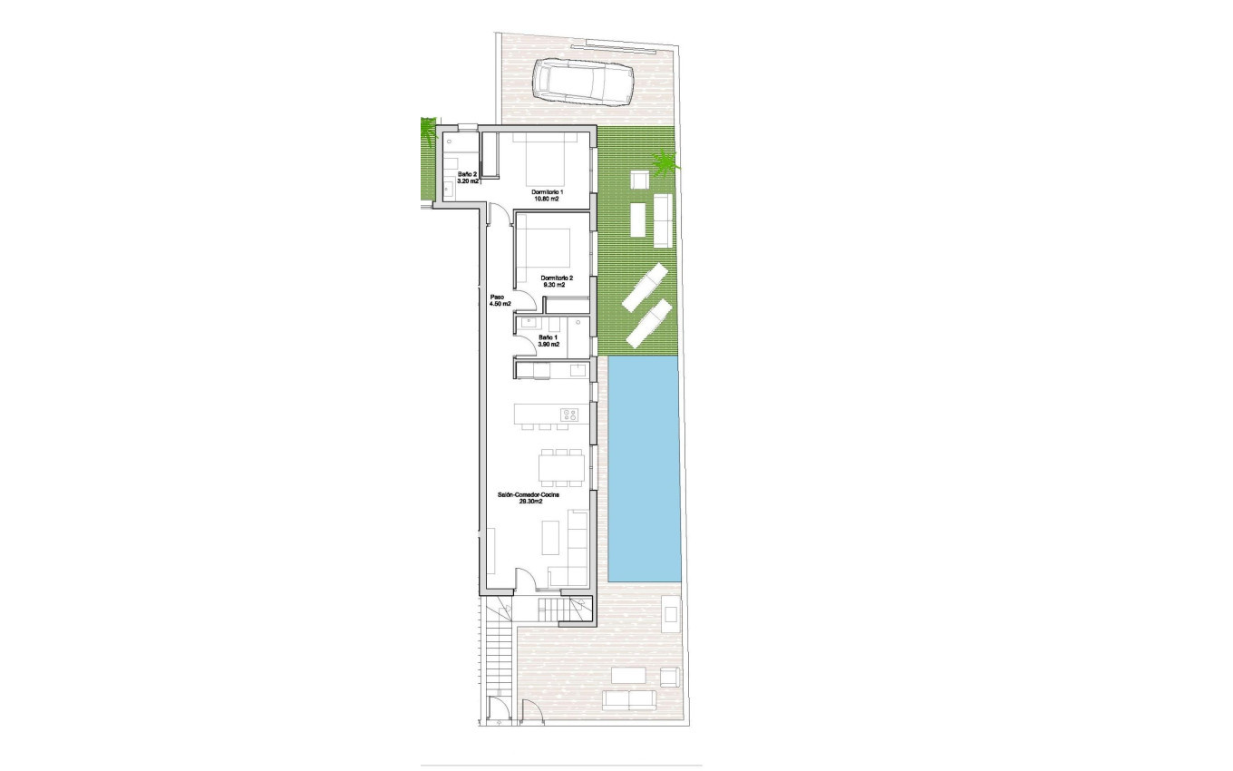 Nieuwbouw - Appartement - Santiago de la ribera - SANTIAGO DE LA RIBERA