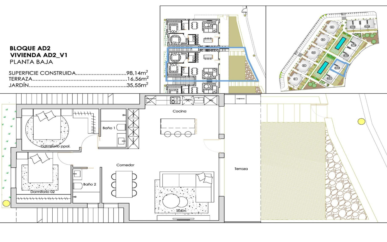 Nieuwbouw - Appartement - Torre Pacheco - Santa Rosalia Lake And Life Resort