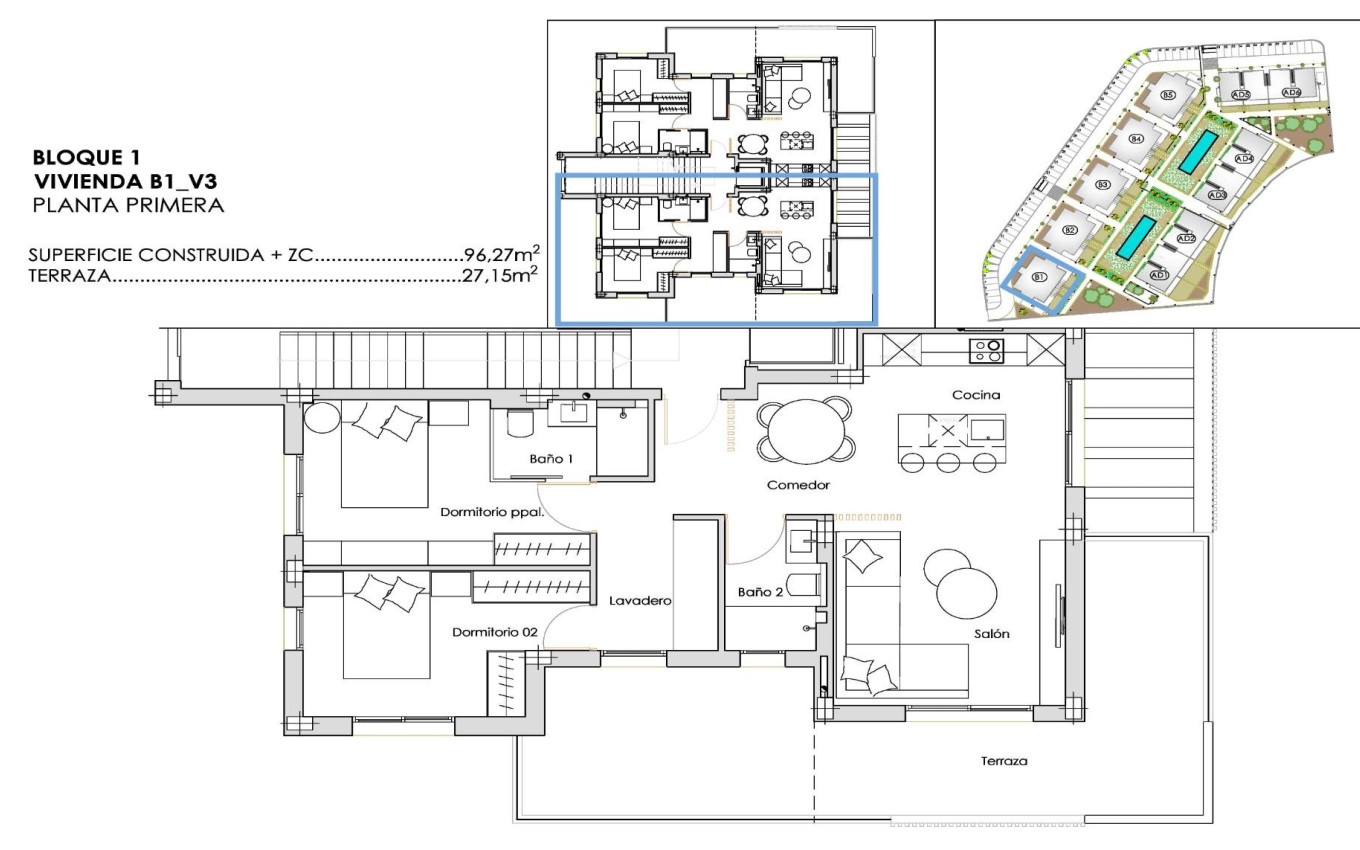 Nieuwbouw - Appartement - Torre Pacheco - Santa Rosalia Lake And Life Resort
