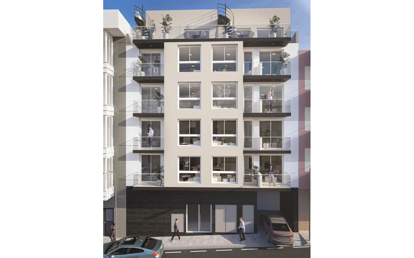 Nieuwbouw - Appartement - Torrevieja - Centro