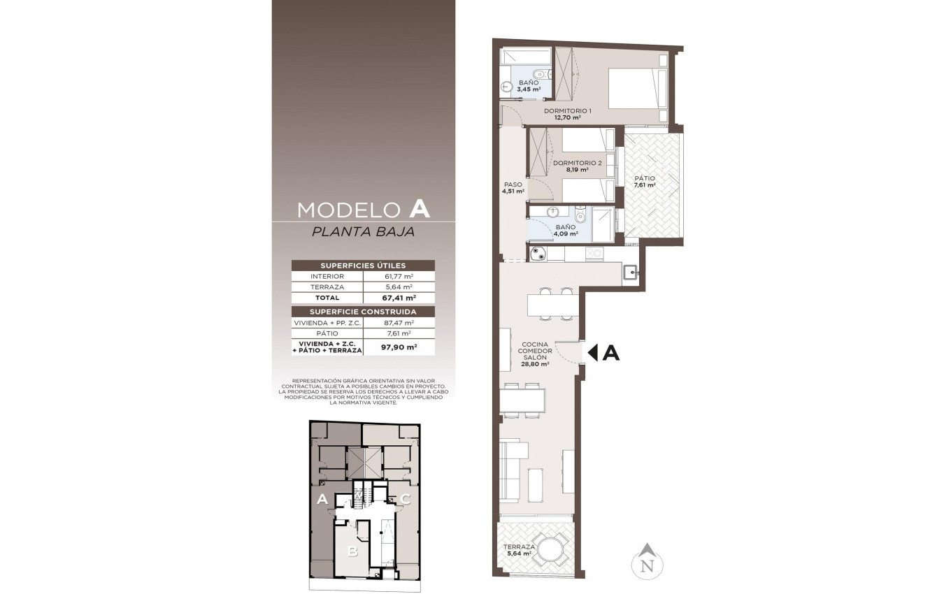 Nieuwbouw - Appartement - Torrevieja - Playa de El Cura