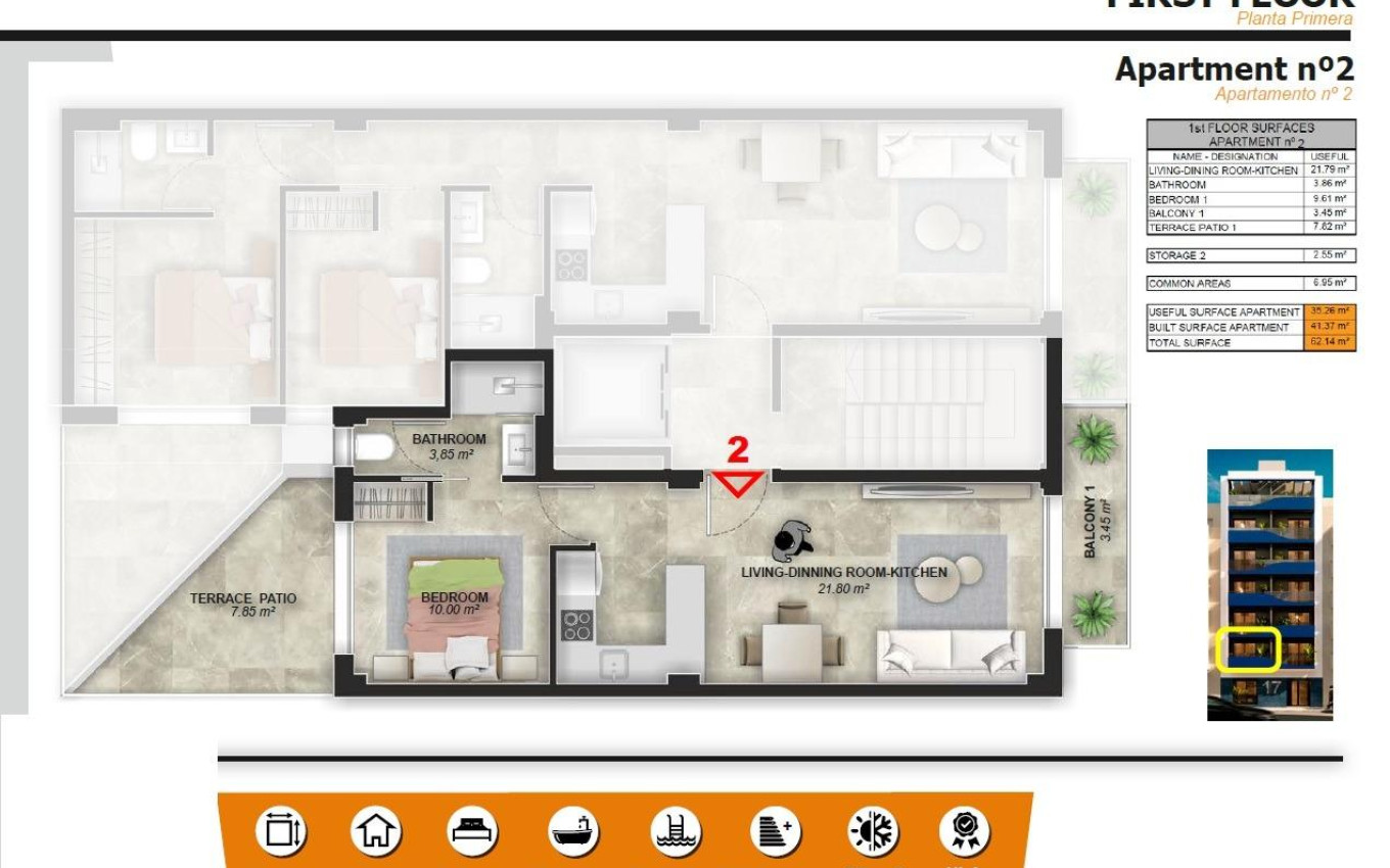 Nieuwbouw - Appartement - Torrevieja - Playa del Acequión