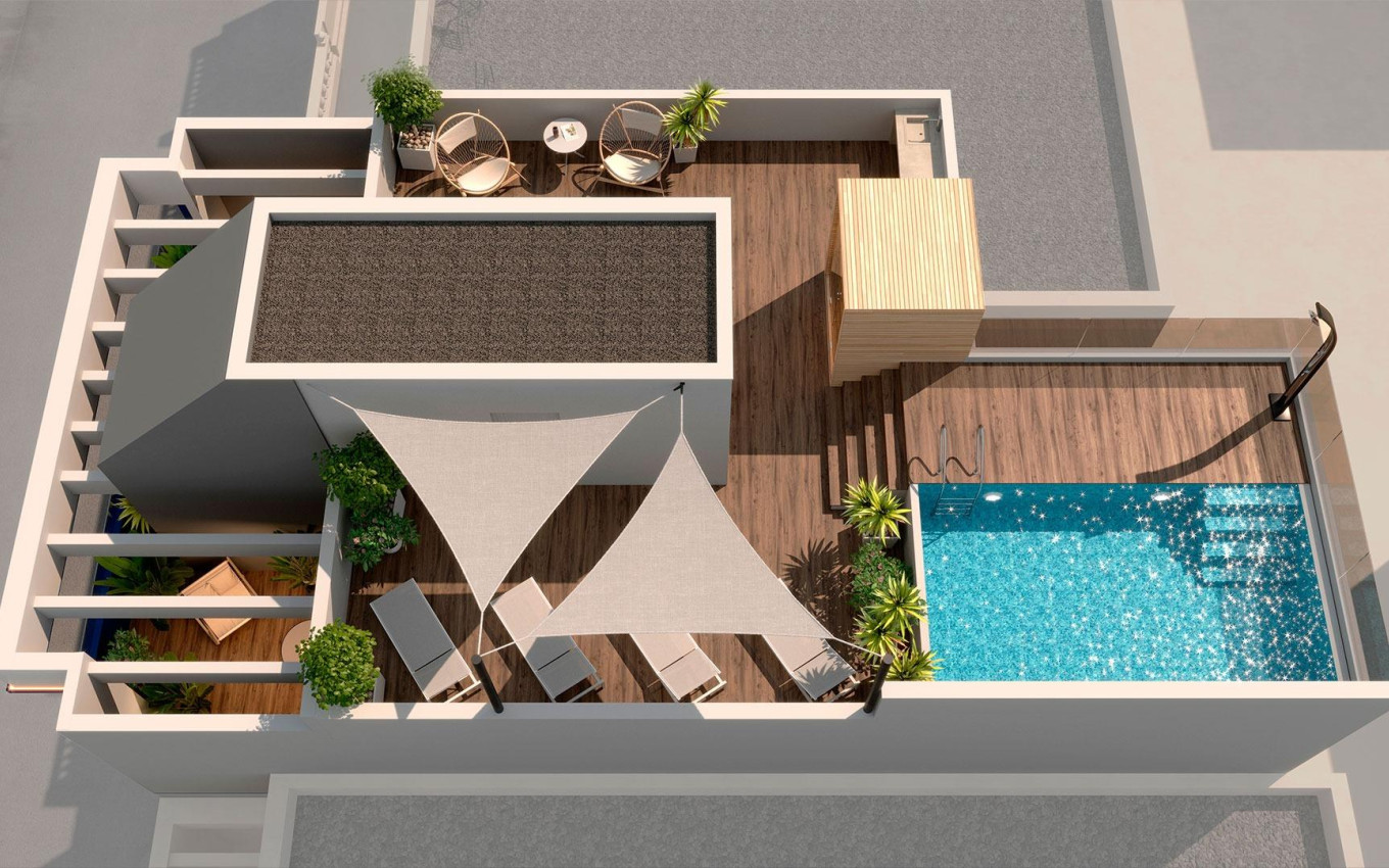 Nieuwbouw - Appartement - Torrevieja - Playa del Acequión