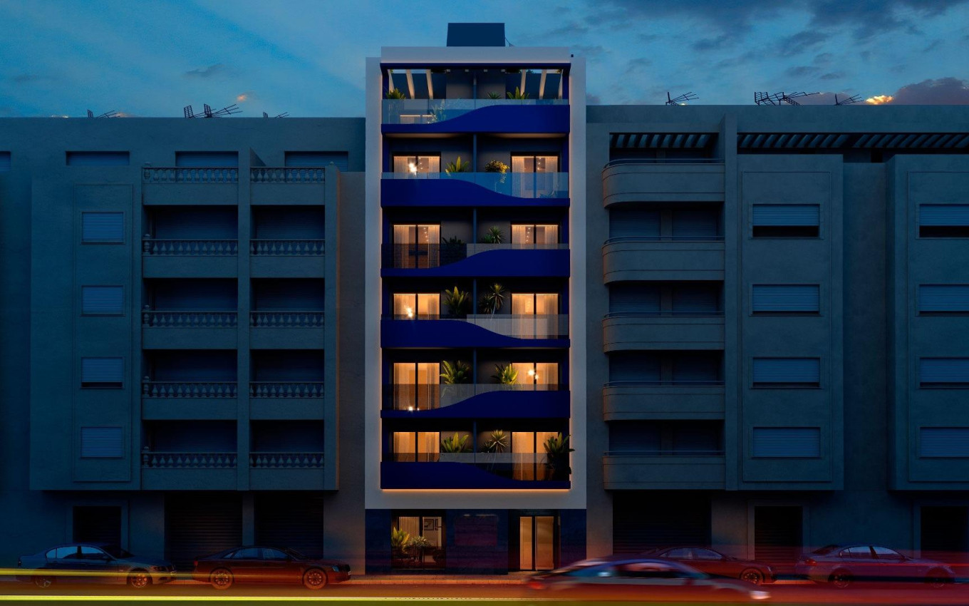 Nieuwbouw - Appartement - Torrevieja - Playa del Acequión