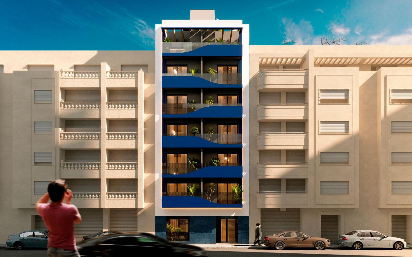 Nieuwbouw - Appartement - Torrevieja - Playa del Acequión