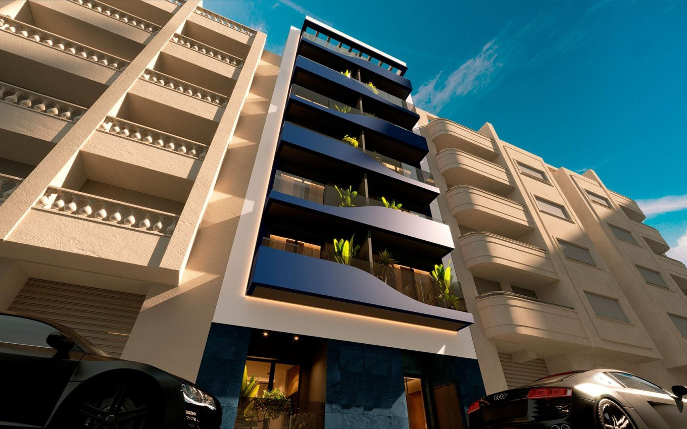 Nieuwbouw - Appartement - Torrevieja - Playa del Acequión