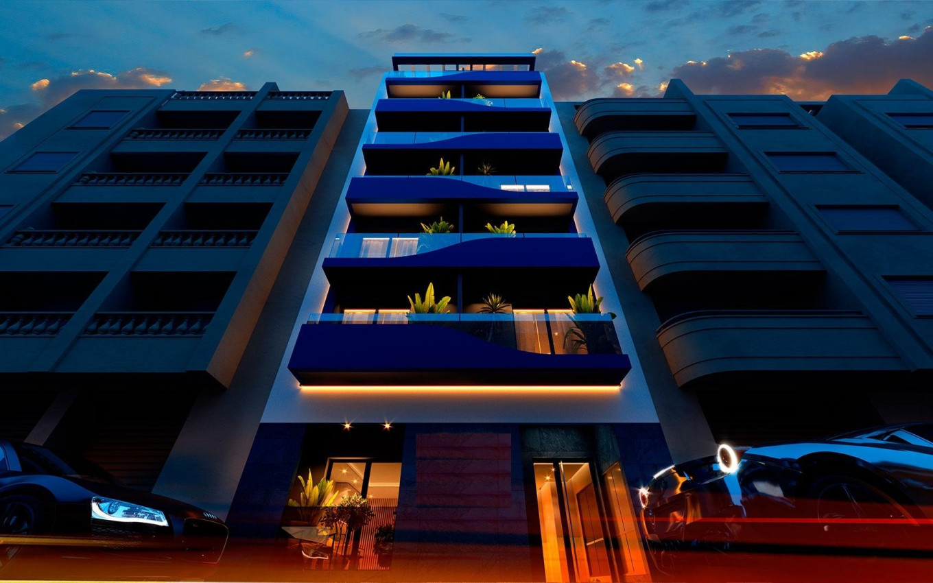 Nieuwbouw - Appartement - Torrevieja - Playa del Acequión