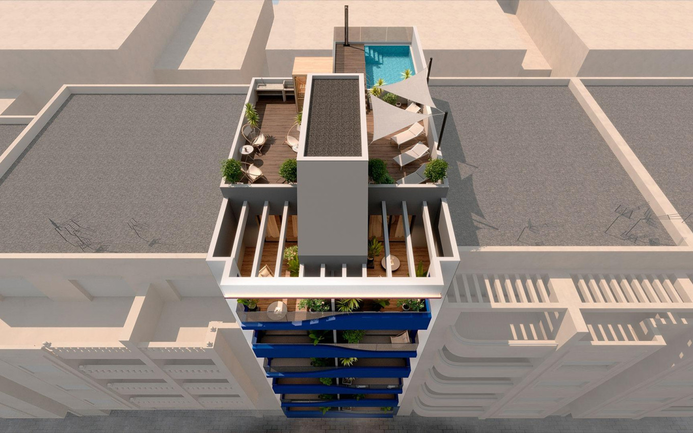 Nieuwbouw - Appartement - Torrevieja - Playa del Acequión