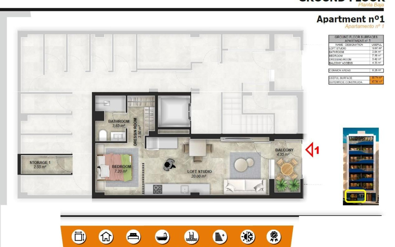 Nieuwbouw - Appartement - Torrevieja - Playa del Acequión