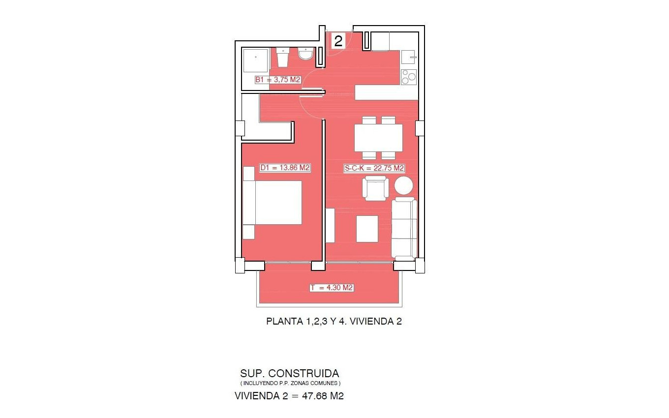 Nieuwbouw - Appartement - Torrevieja - Playa El Acequión