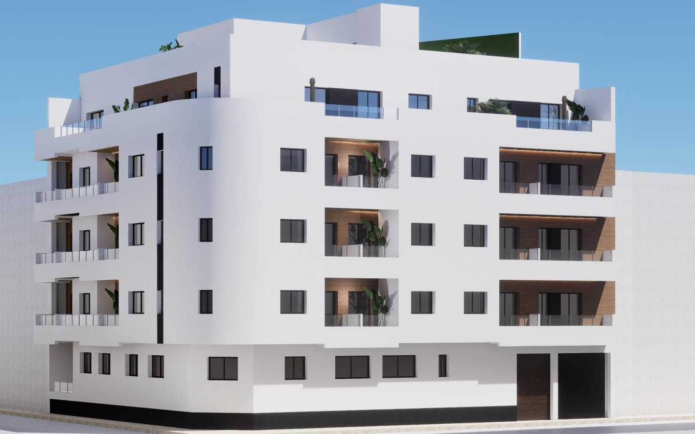 Nieuwbouw - Appartement - Torrevieja - pueblo