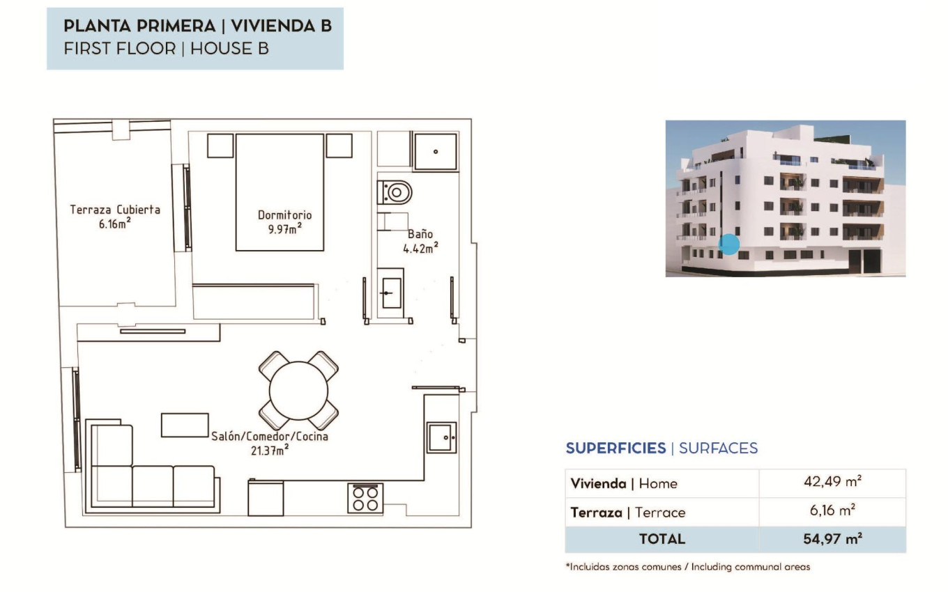 Nieuwbouw - Appartement - Torrevieja - pueblo